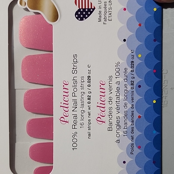 5 for $25 NIP Strawberry Sunrise Pedi - Picture 1 of 1